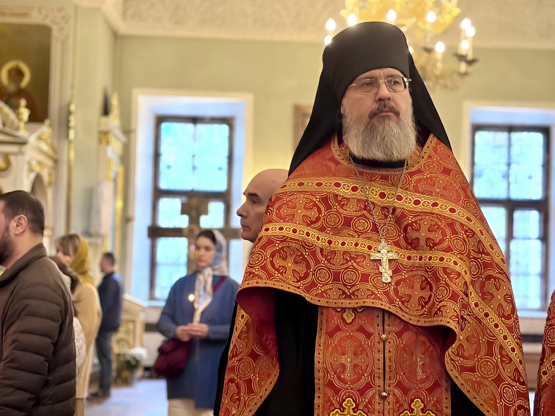 В день 81-й годовщины Победы в Даниловом монастыре была совершена панихида