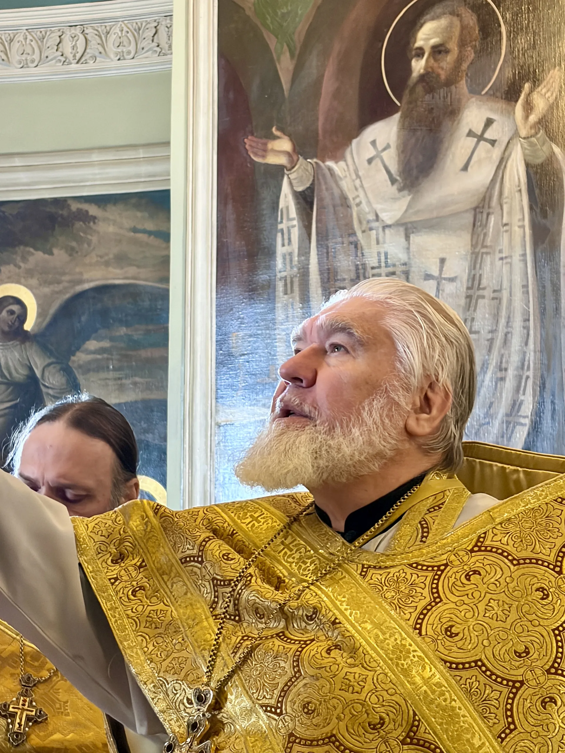 Божественная Литургия в Даниловом монастыре в Неделю 11-ю по Пятидесятнице