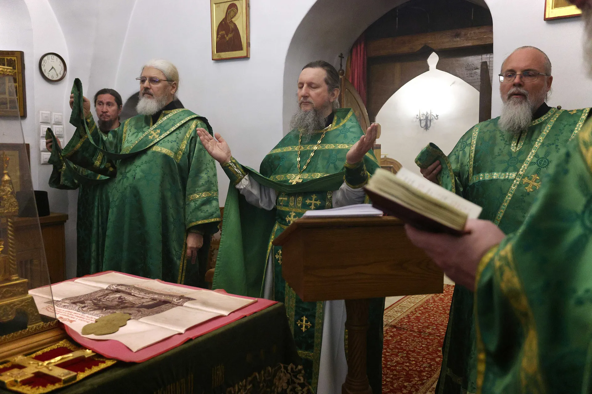 Обитель князя Даниила молитвенно отметила память преподобноисповедника Георгия Даниловского