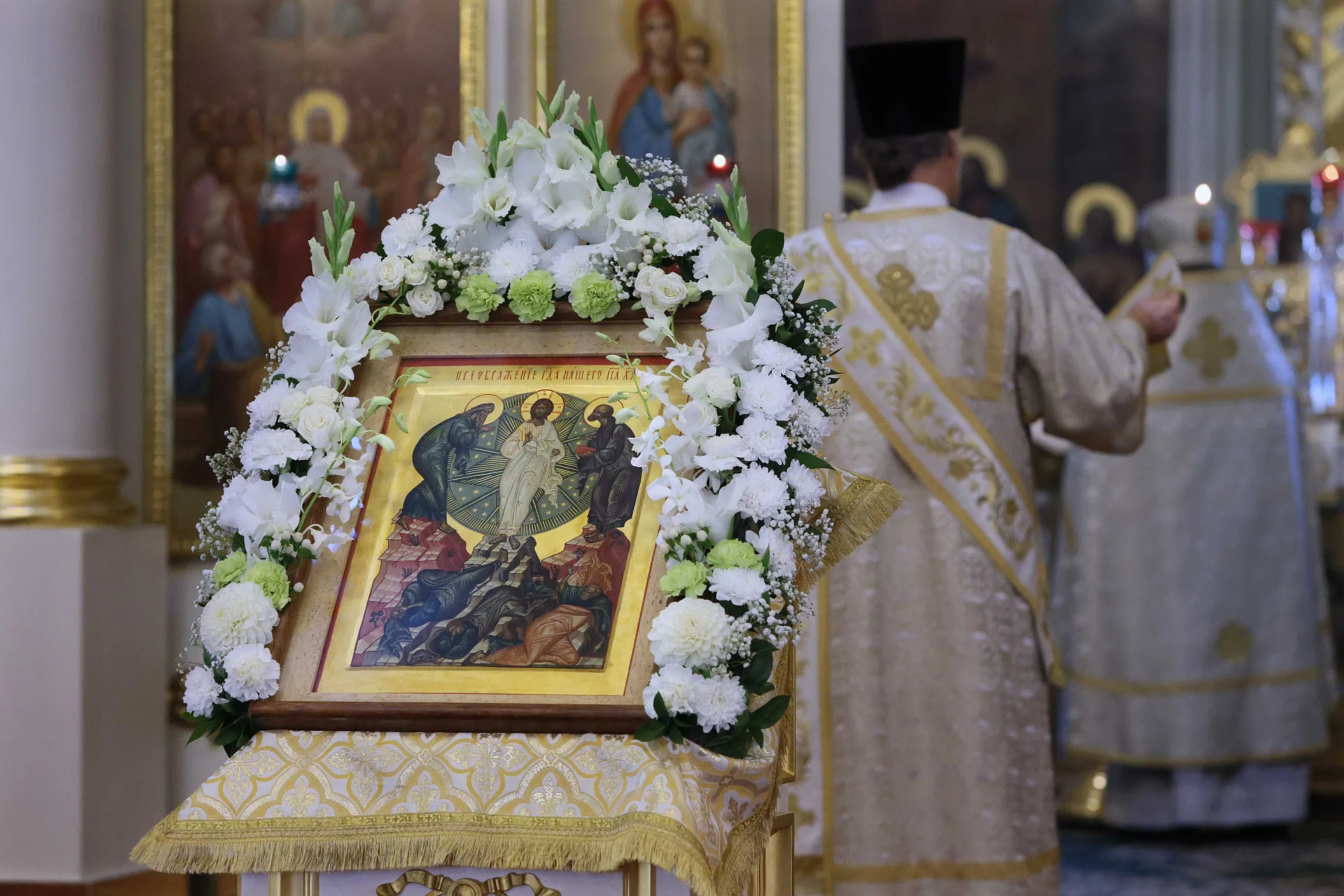 Обитель князя Даниила встретила праздник Преображения Господня