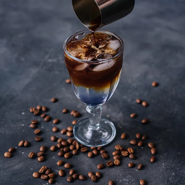 Лавандовый эспрессо-тоник