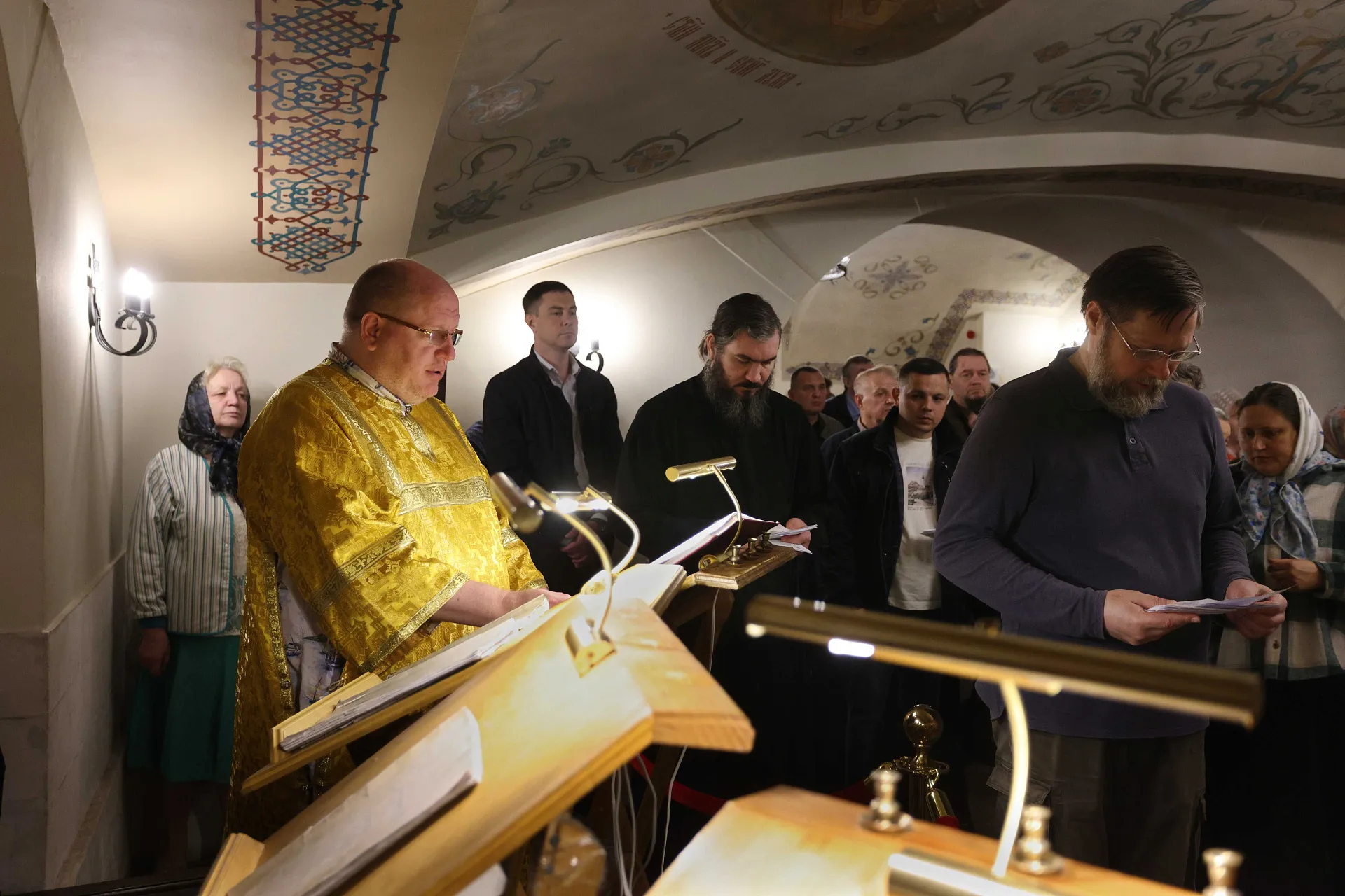 В праздник Рождества Иоанна Предтечи в Даниловой обители совершена торжественная Литургия