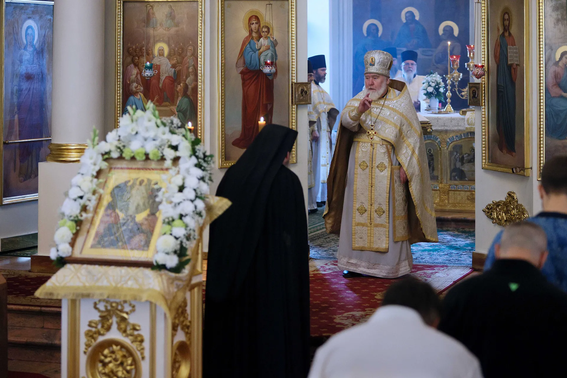 Обитель князя Даниила встретила праздник Преображения Господня
