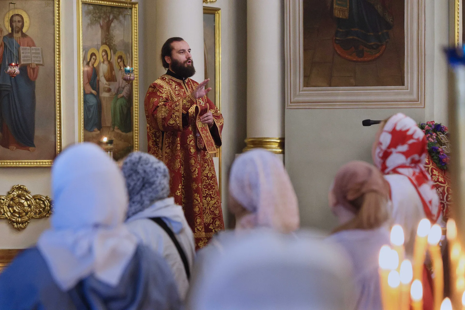 Праздник Изнесения Честных Древ Животворящего Креста Господня в Даниловой обители