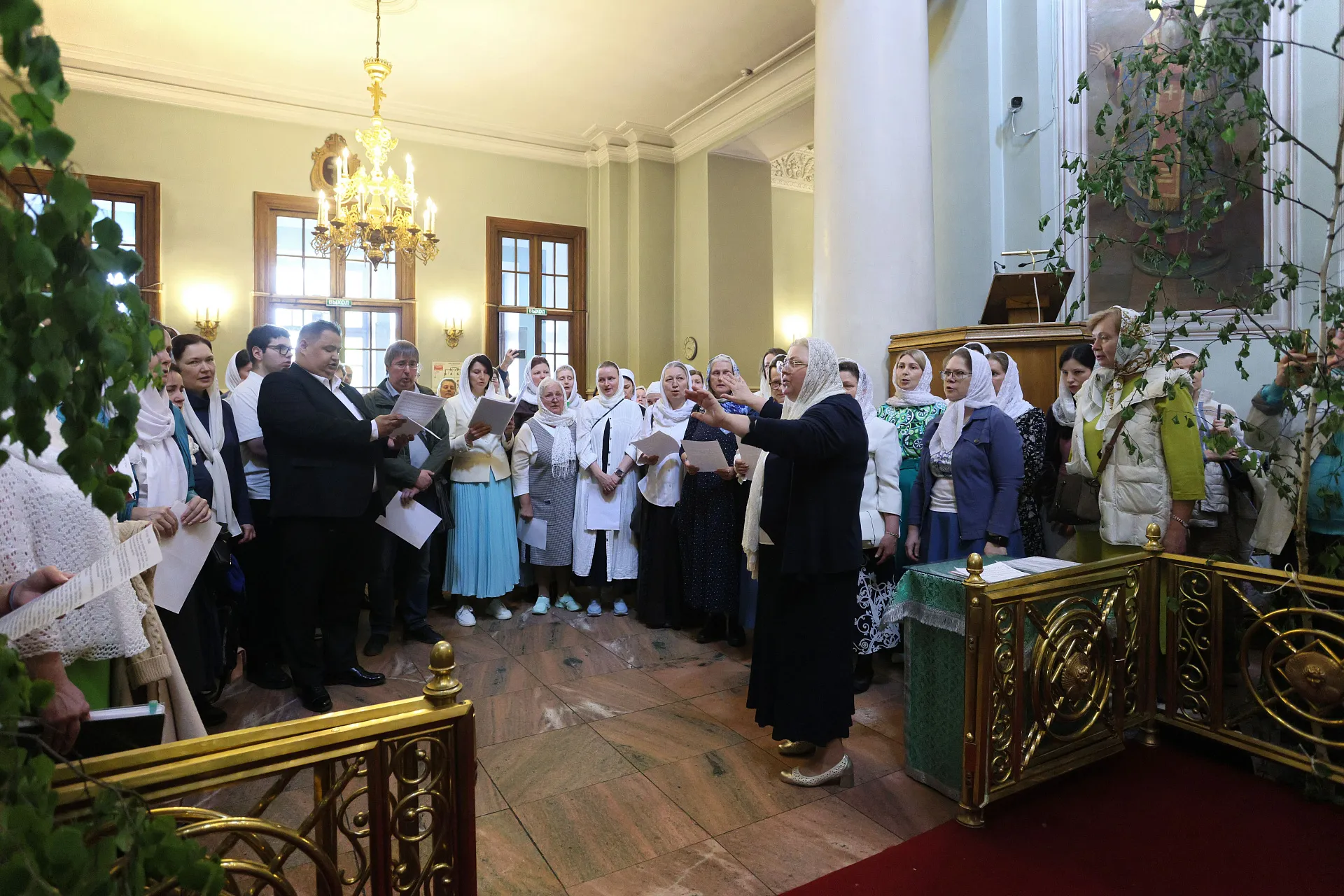 Регентско-певческие курсы при Даниловом монастыре отметили выпускной