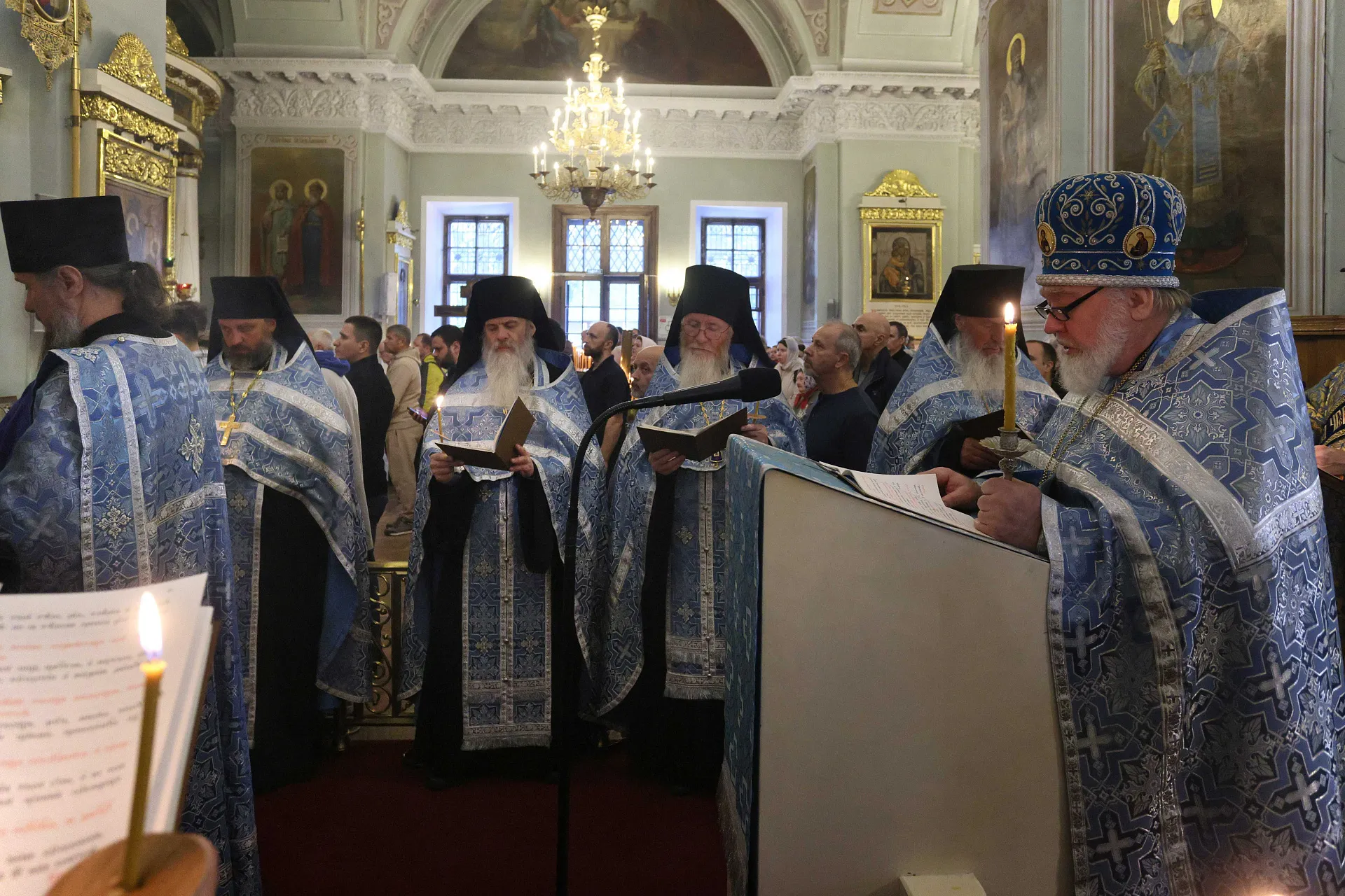 В праздник Успения Пресвятой Богородицы в Даниловой обители прошли торжественные богослужения