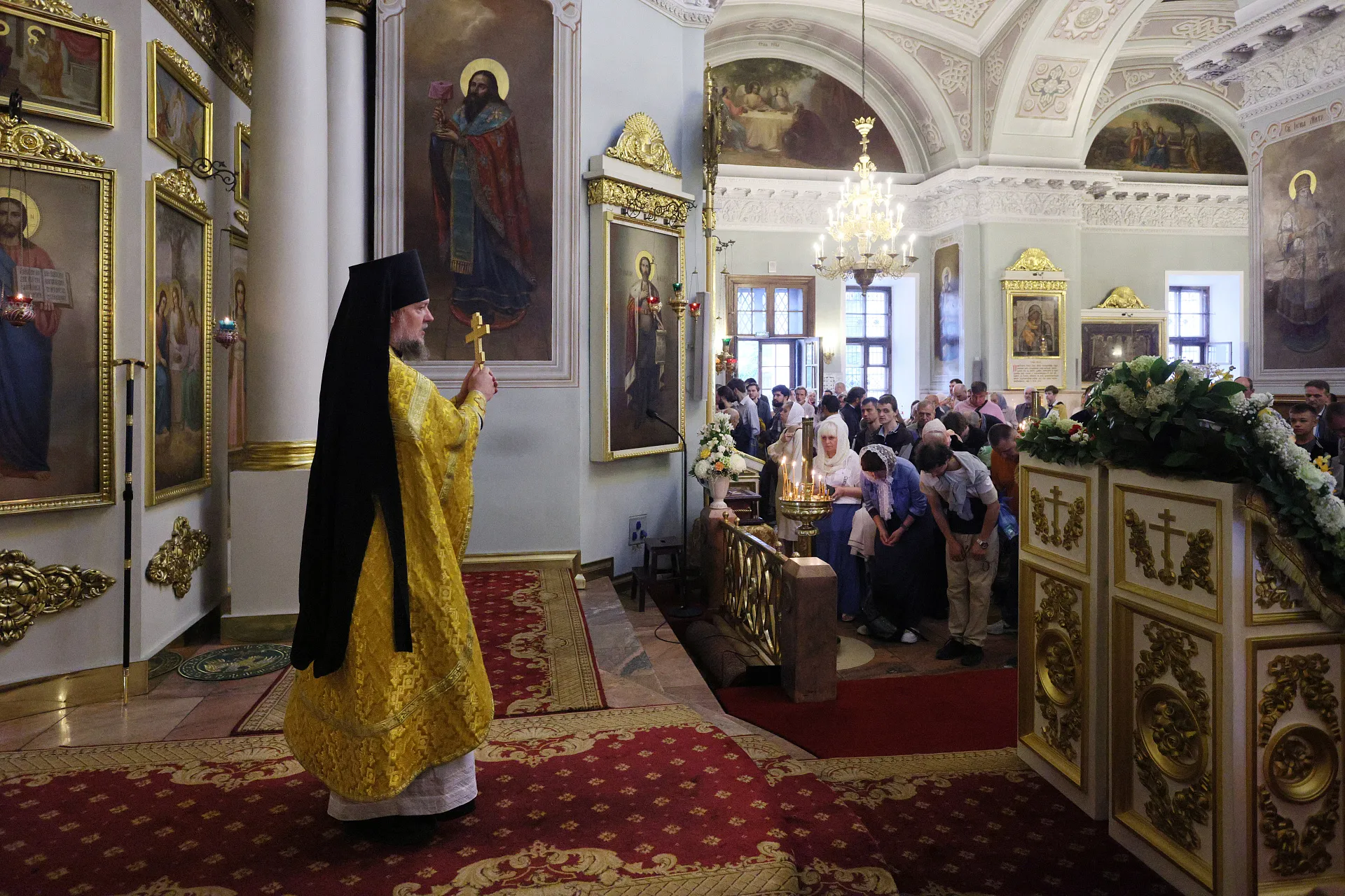 В праздник первоверховных апостолов Петра и Павла в Даниловом монастыре прошли торжественные богослужения
