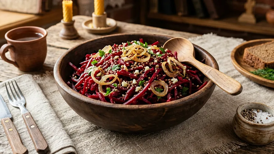 Салат из свеклы