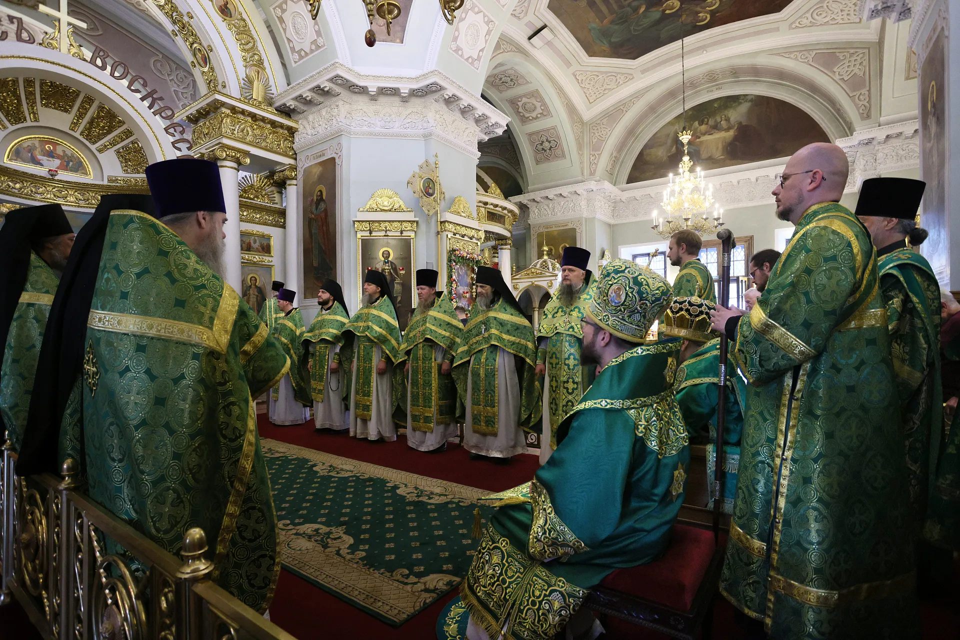 В день памяти святителя Алексия Московского в обители князя Даниила прошли торжественные богослужения