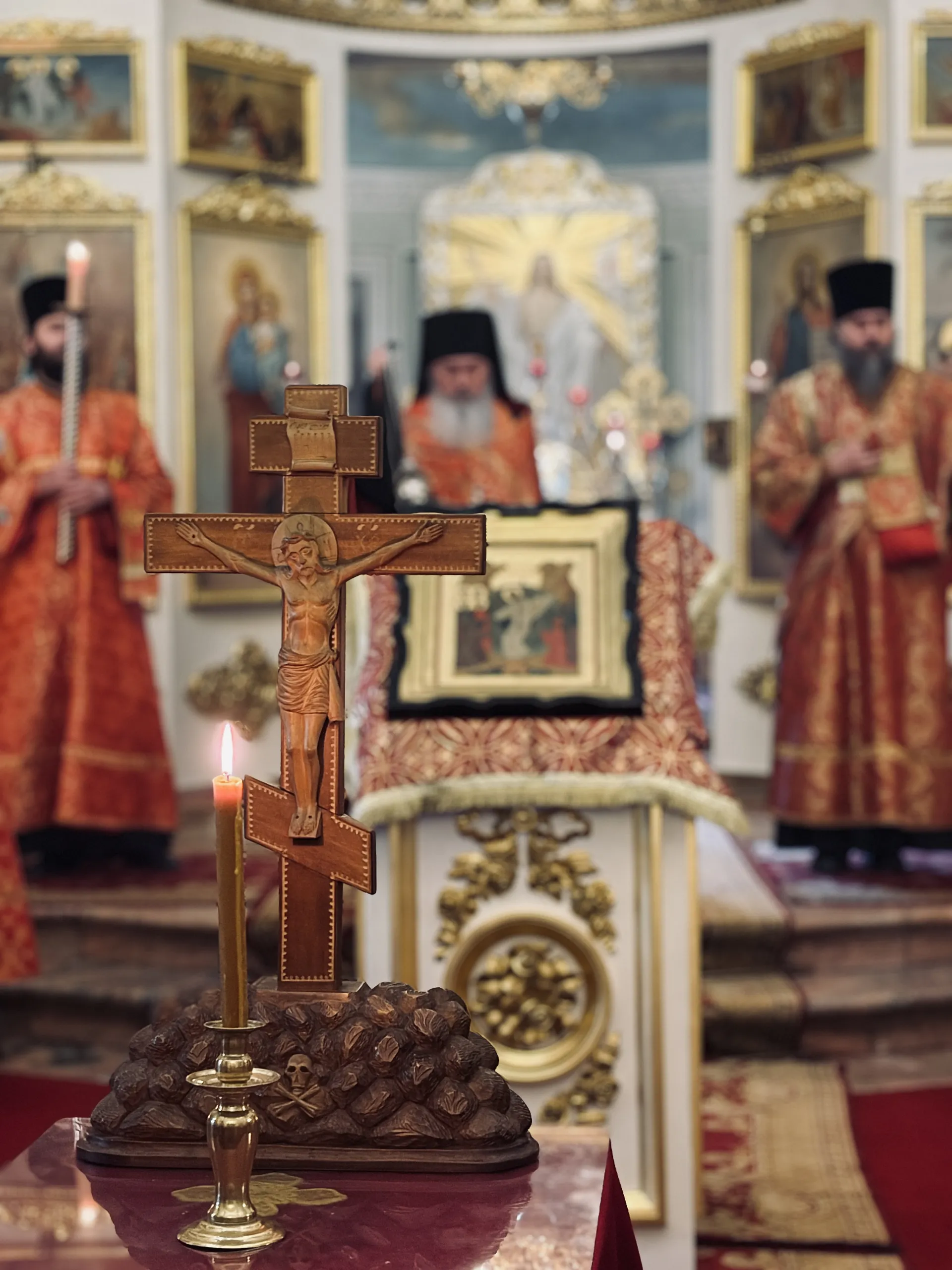 В день 81-й годовщины Победы в Даниловом монастыре была совершена панихида