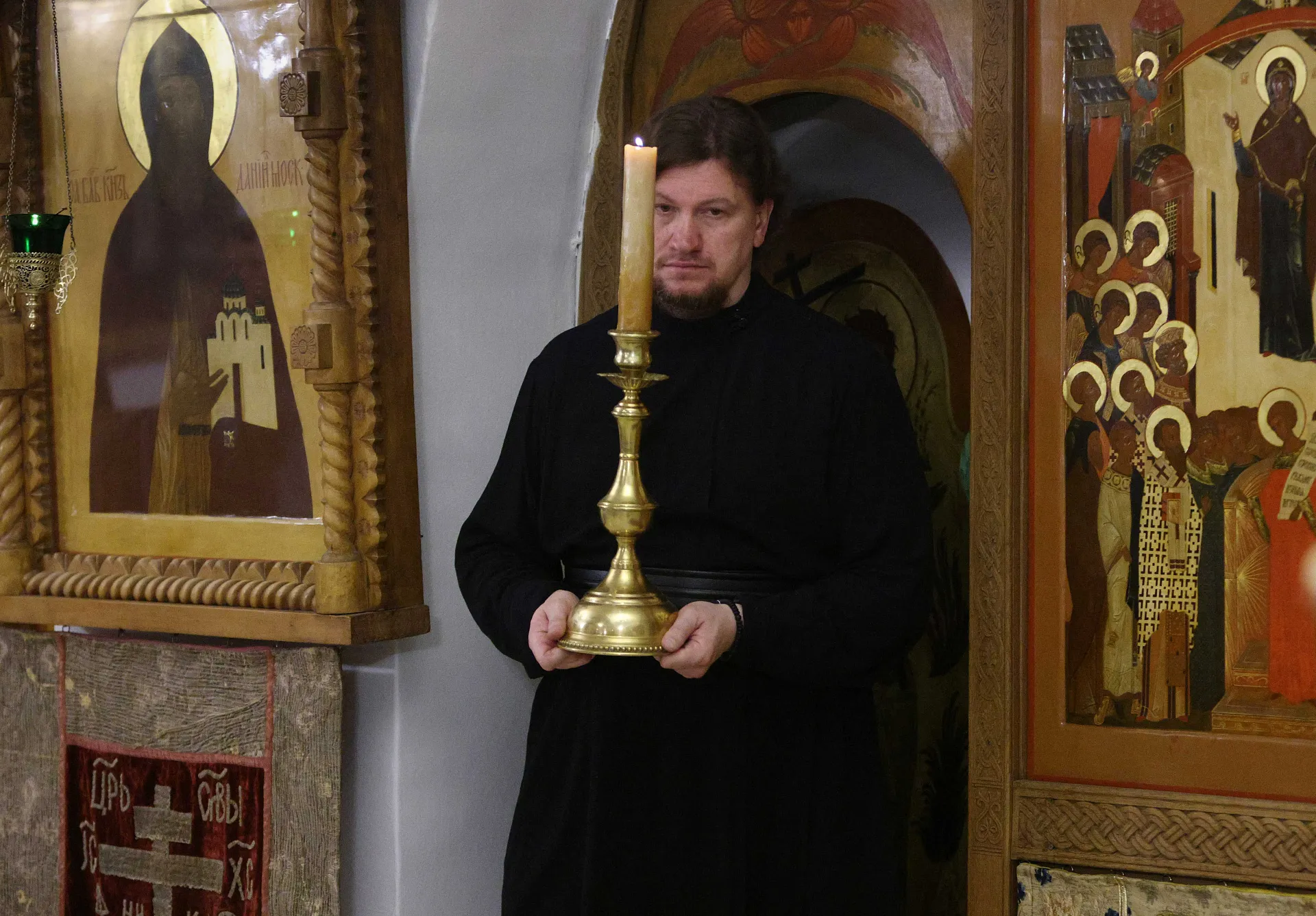 Обитель князя Даниила молитвенно отметила память преподобноисповедника Георгия Даниловского
