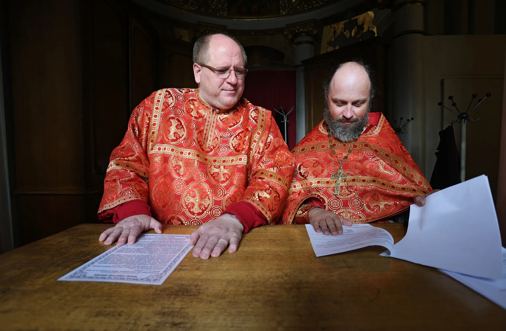 В пятницу Светлой седмицы в Даниловой обители совершены Божественная Литургия и водосвятный молебен