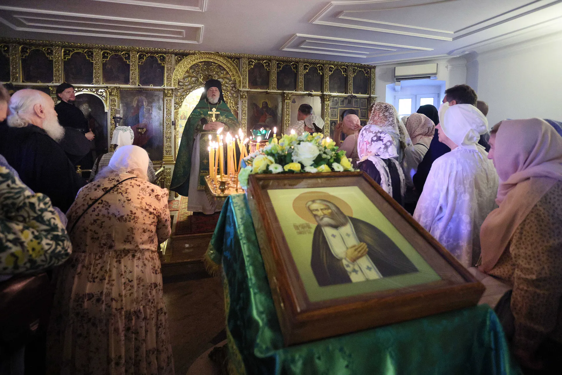 В день памяти преподобного Серафима Саровского в Даниловой обители торжественно отметили престольный праздник