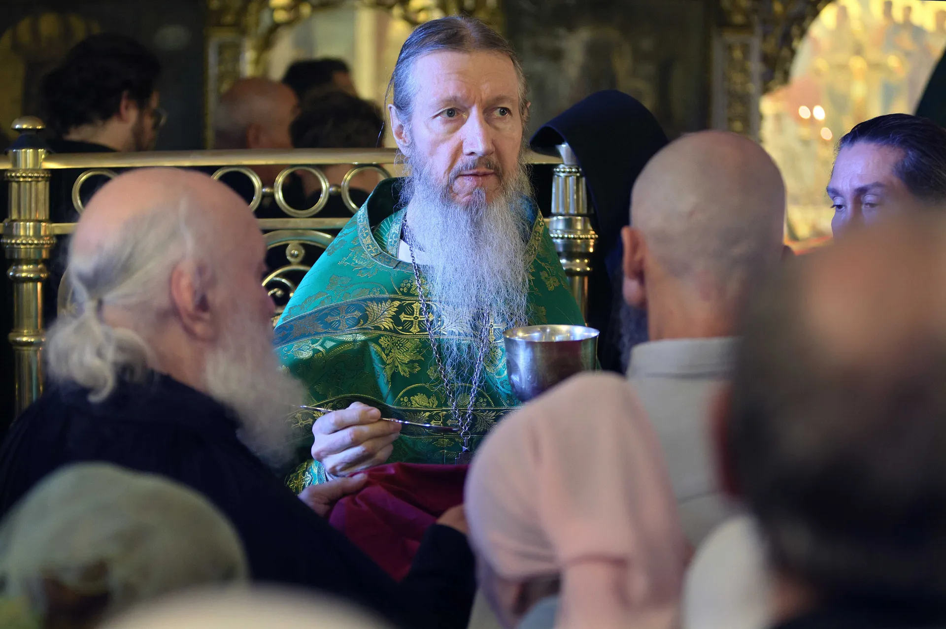 В день памяти преподобного Серафима Саровского в Даниловой обители торжественно отметили престольный праздник