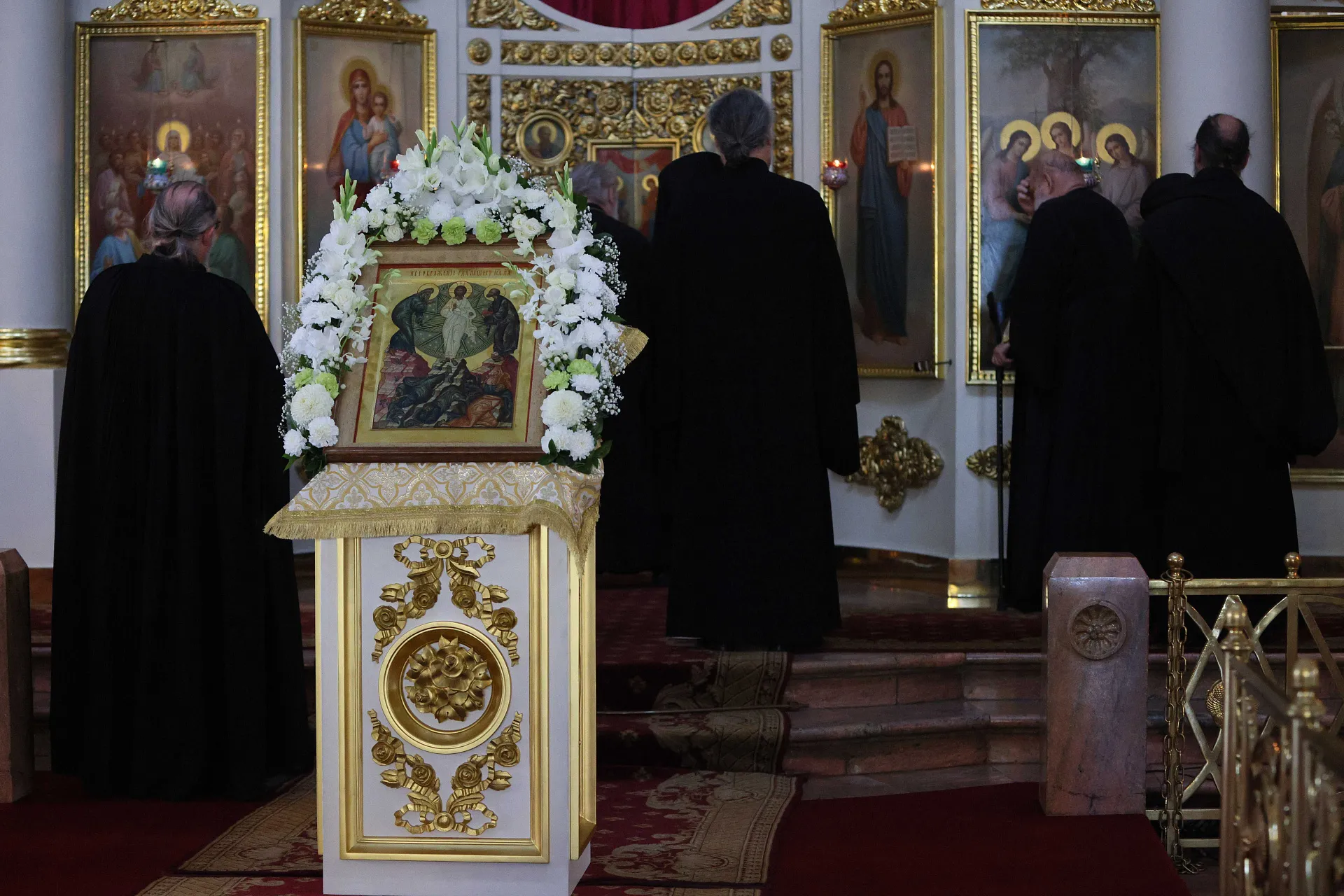 Обитель князя Даниила встретила праздник Преображения Господня