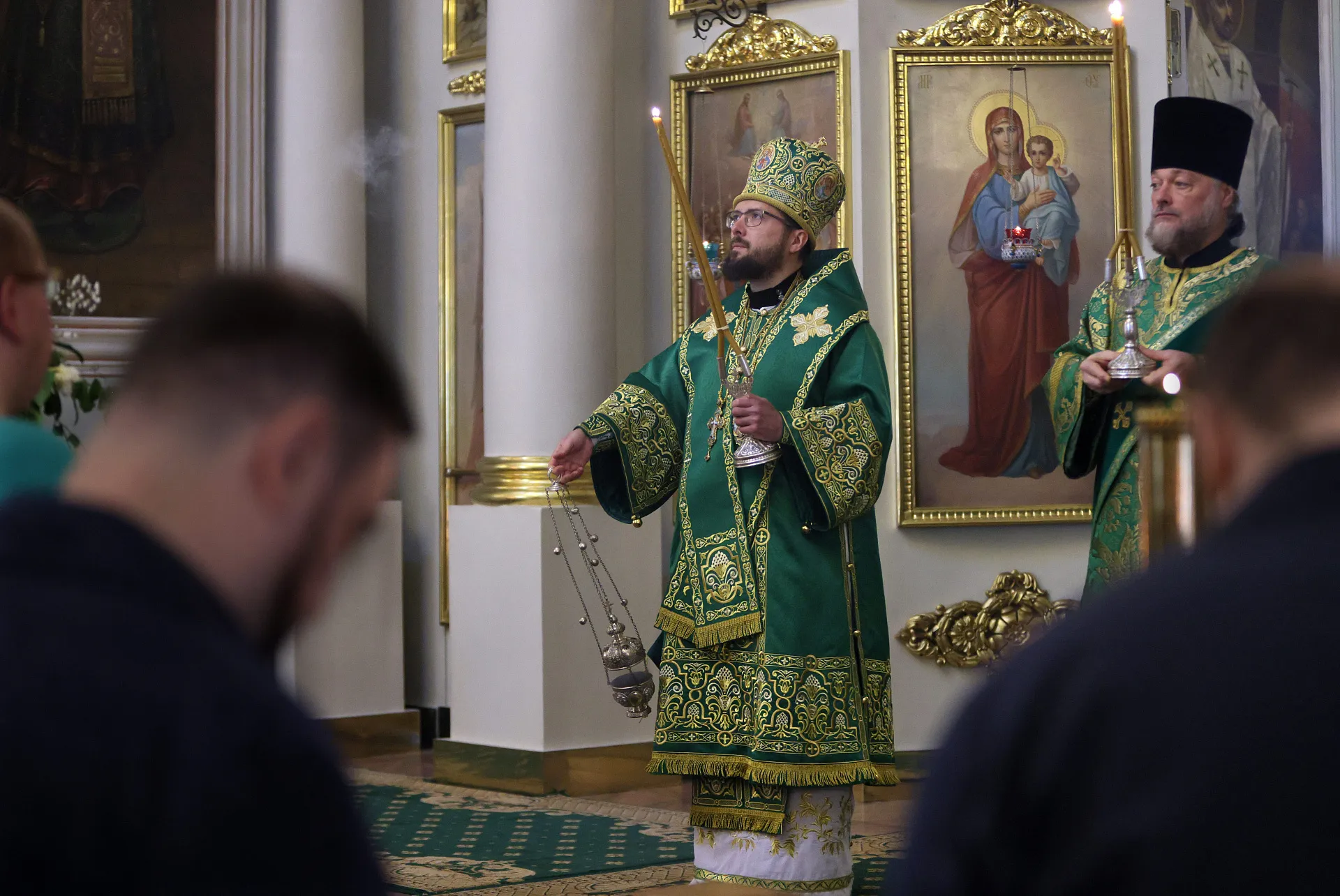 В день памяти святителя Алексия Московского в обители князя Даниила прошли торжественные богослужения