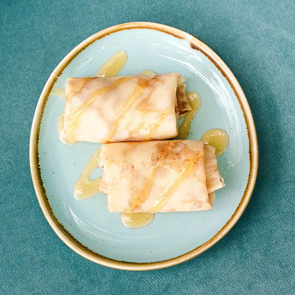 Блинчики с яблоком