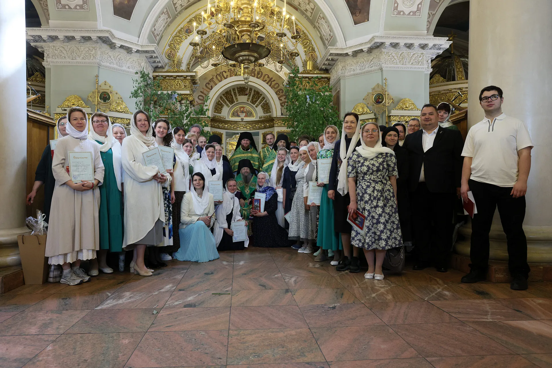 Регентско-певческие курсы при Даниловом монастыре отметили выпускной