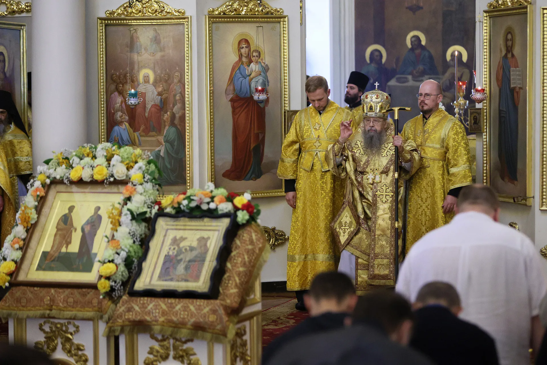 В праздник первоверховных апостолов Петра и Павла в Даниловом монастыре прошли торжественные богослужения