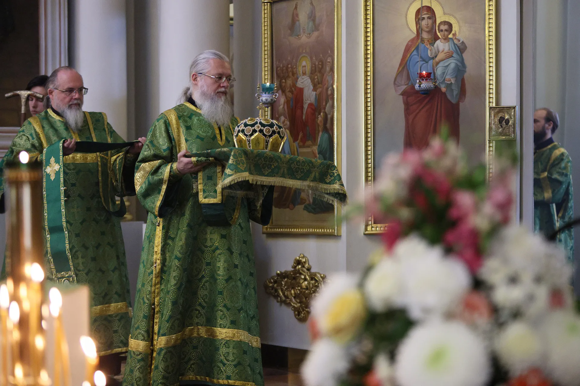 В день памяти святителя Алексия Московского в обители князя Даниила прошли торжественные богослужения