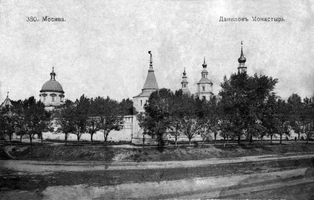 Перемещения и переименования Данилова монастыря