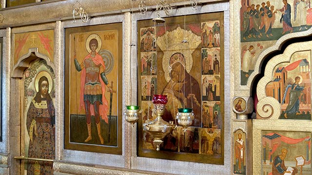 Владимирская икона Божией Матери с Акафистом (XVI в.)