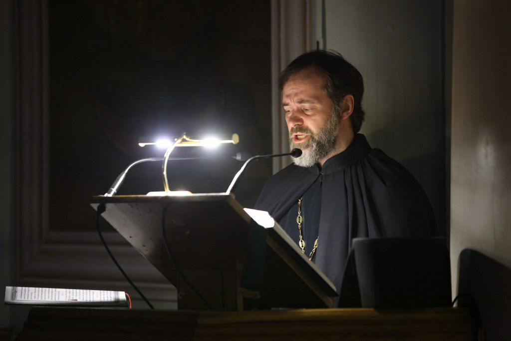 В обители князя Даниила совершена утреня с пением Акафиста Пресвятой Богородице