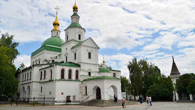 Храм в честь Святых Отцов Семи Вселенских Соборов (Покровский храм, храм прп. Даниила Столпника) (XVII–XIX вв.)