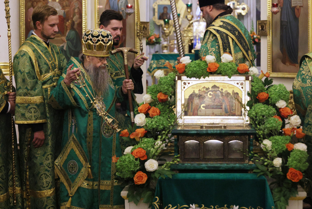 Данилова обитель торжественно отметила престольный праздник - обретение мощей святого благоверного князя Даниила Московского