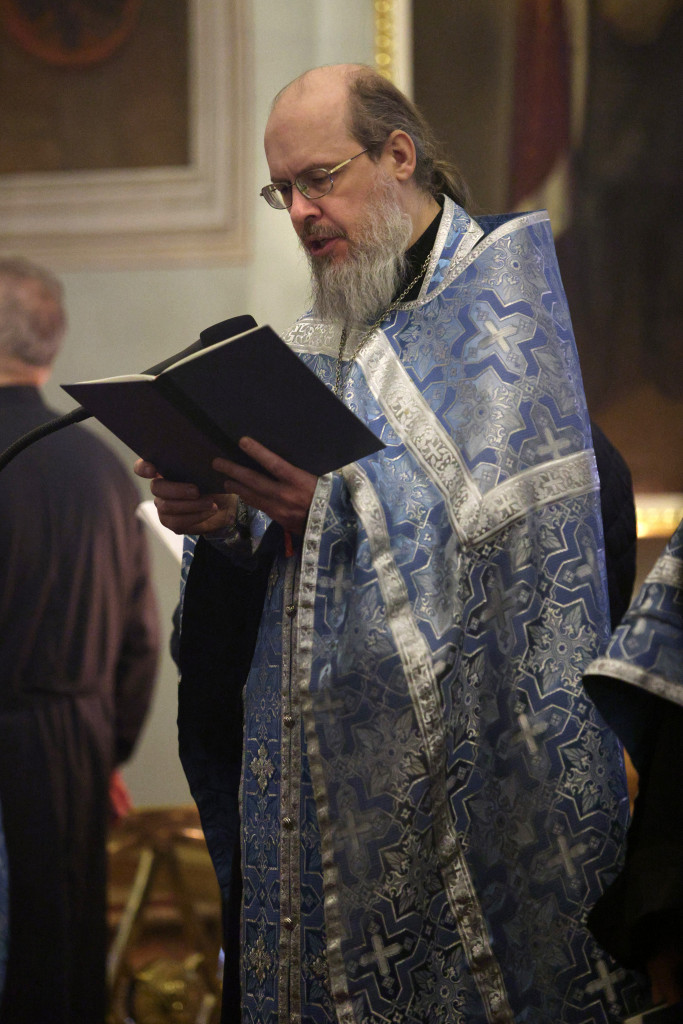 В обители князя Даниила совершена утреня с пением Акафиста Пресвятой Богородице