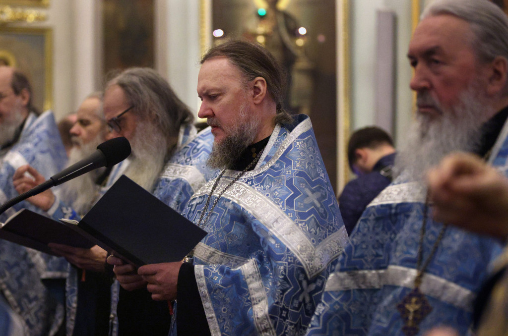 В обители князя Даниила совершена утреня с пением Акафиста Пресвятой Богородице