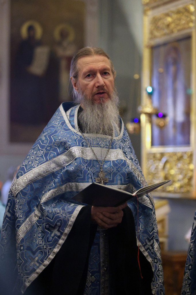 В обители князя Даниила совершена утреня с пением Акафиста Пресвятой Богородице