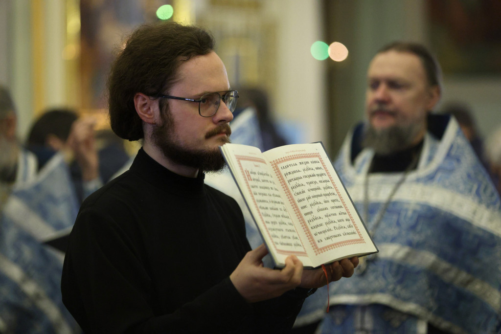 В обители князя Даниила совершена утреня с пением Акафиста Пресвятой Богородице