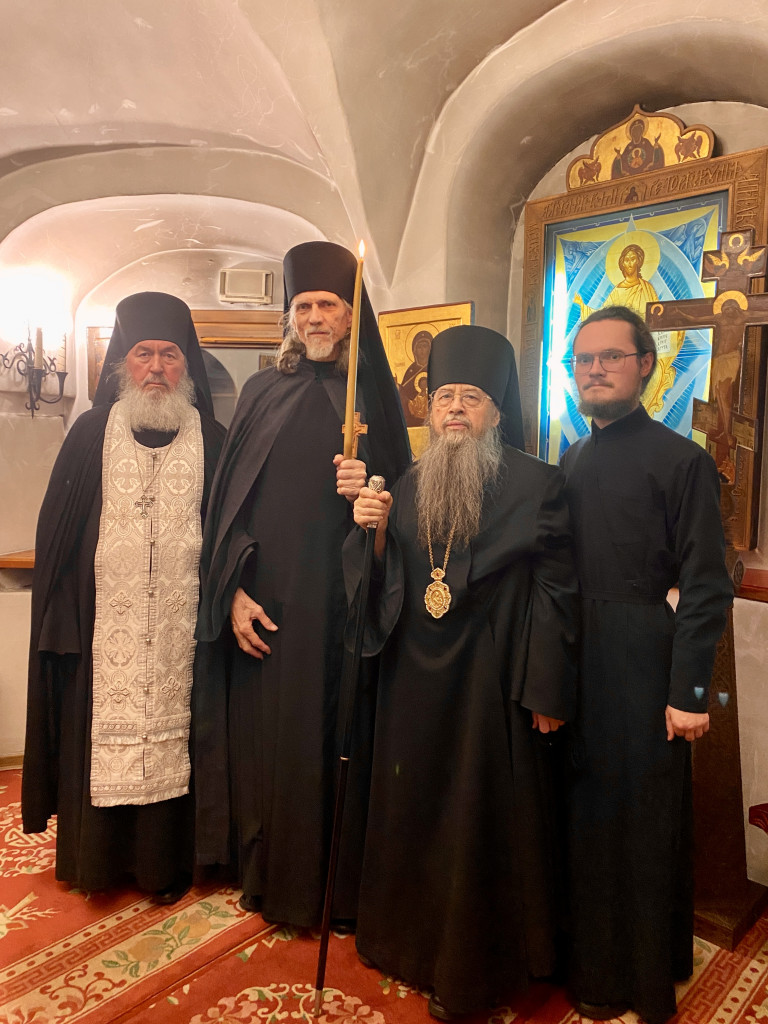Епископ Алексий совершил монашеский постриг в Даниловой обители