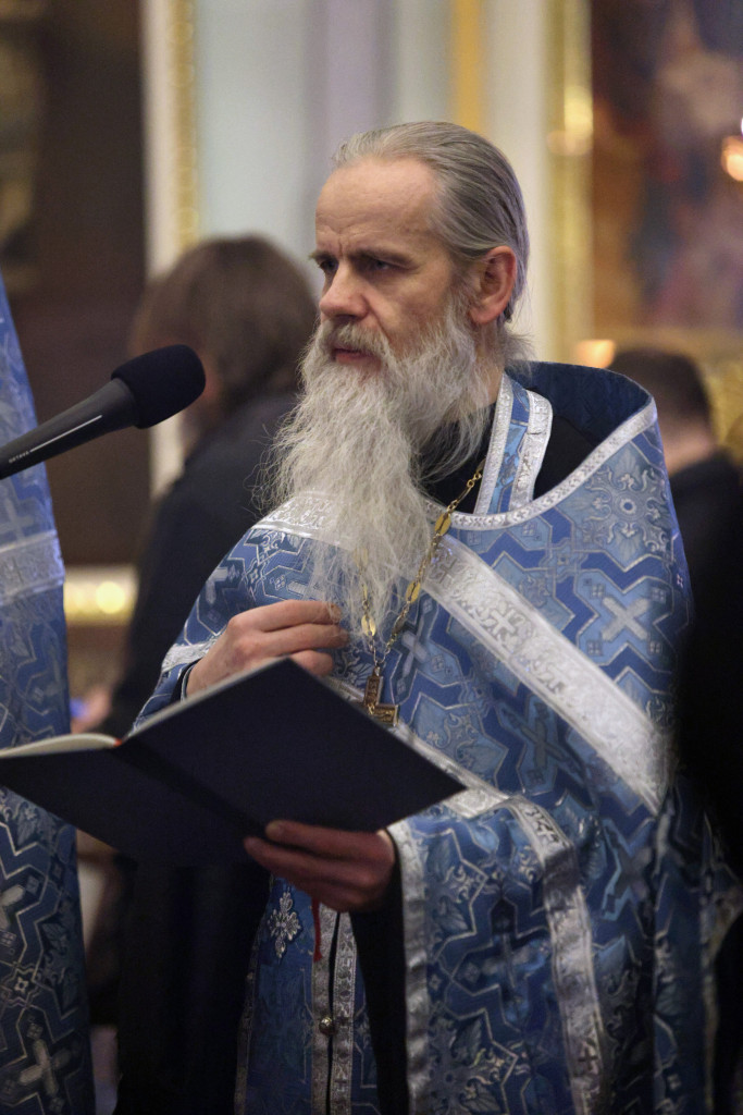 В обители князя Даниила совершена утреня с пением Акафиста Пресвятой Богородице