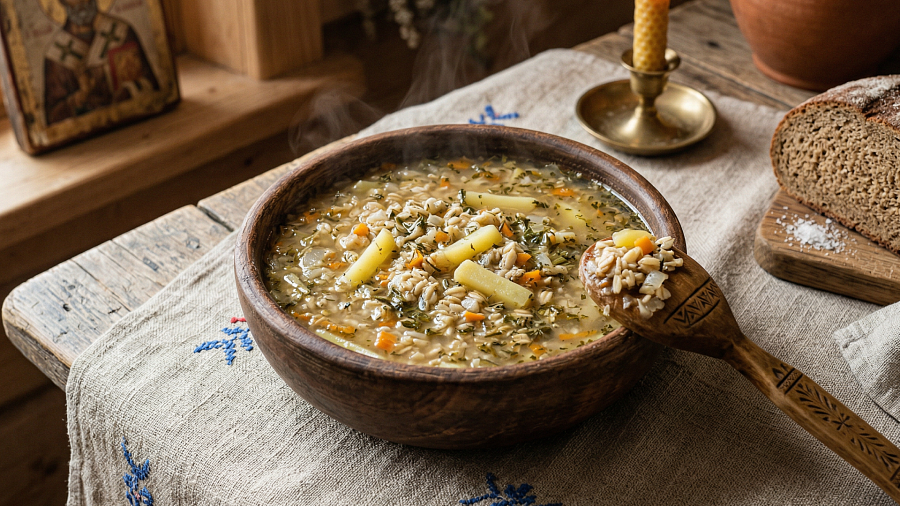 Суп овсяный