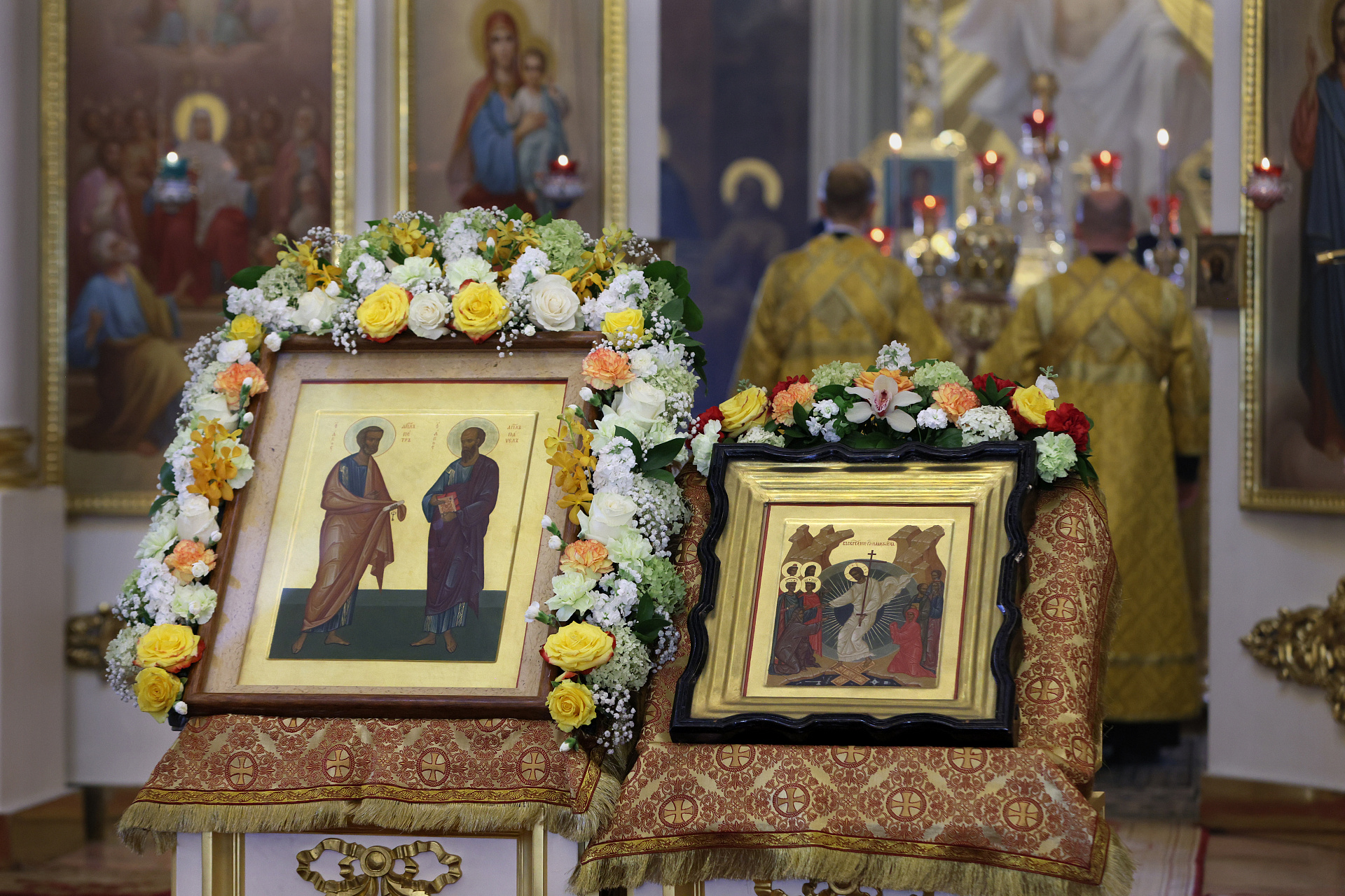 В праздник первоверховных апостолов Петра и Павла в Даниловом монастыре прошли торжественные богослужения