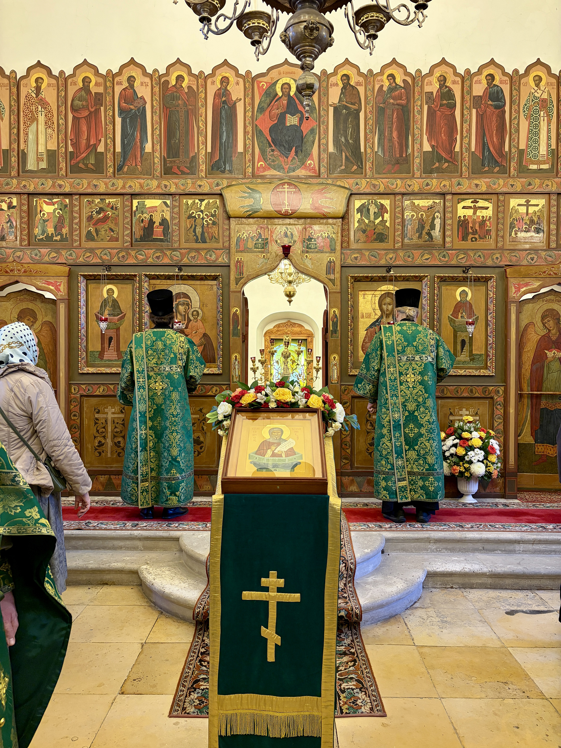 В день памяти преподобного Симеона Столпника в Даниловом монастыре прошли богослужения престольного праздника 
