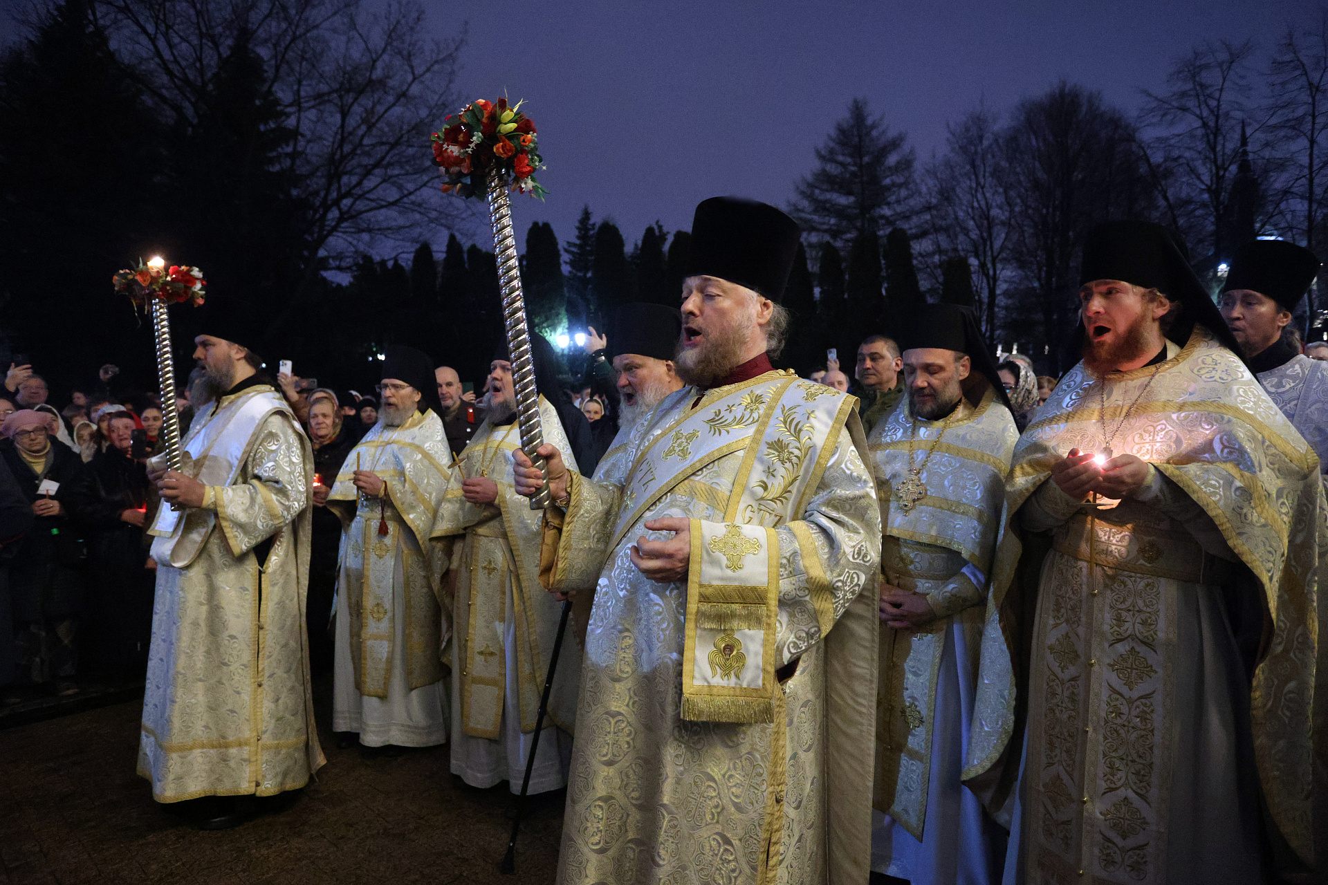 Праздник Светлого Христова Воскресения в Даниловой обители