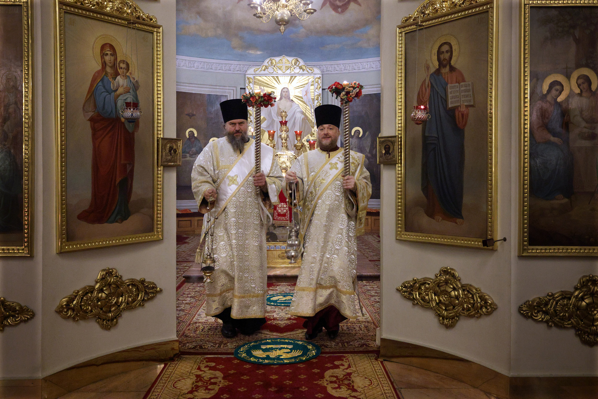 Праздник Светлого Христова Воскресения в Даниловой обители