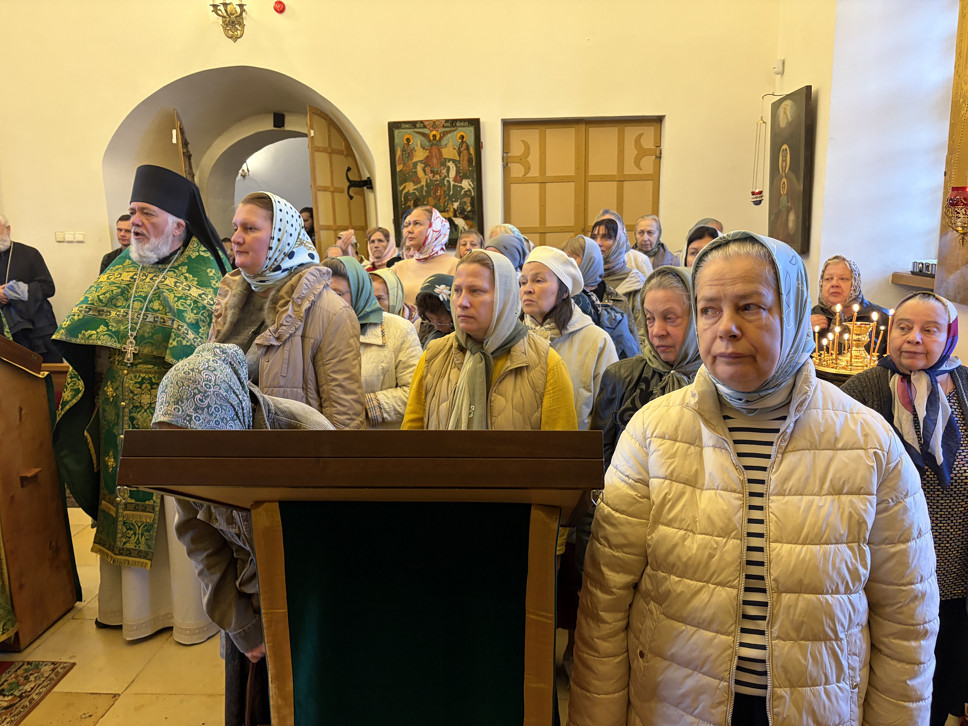 В день памяти преподобного Симеона Столпника в Даниловом монастыре прошли богослужения престольного праздника 