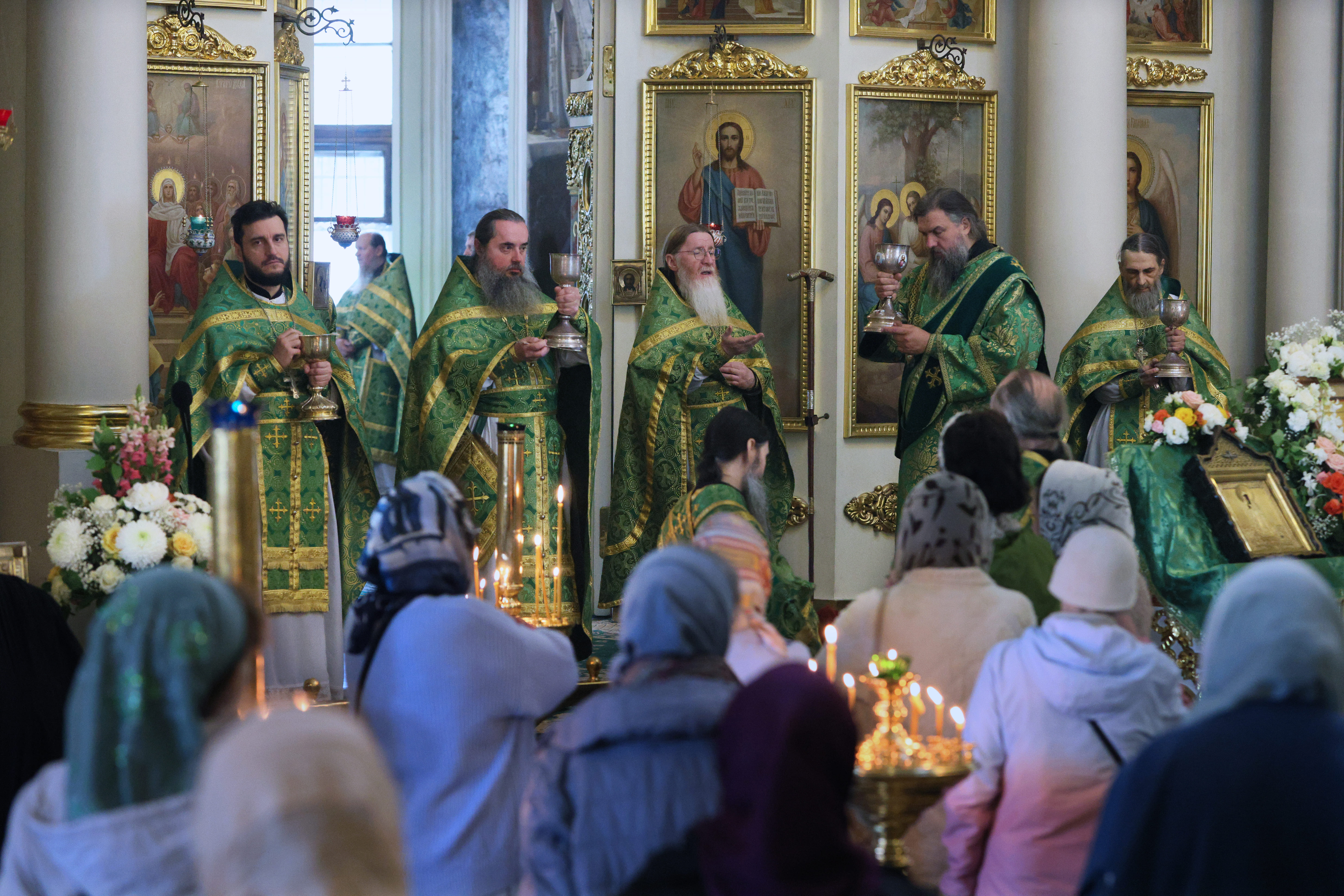В день памяти святителя Алексия Московского в обители князя Даниила прошли торжественные богослужения
