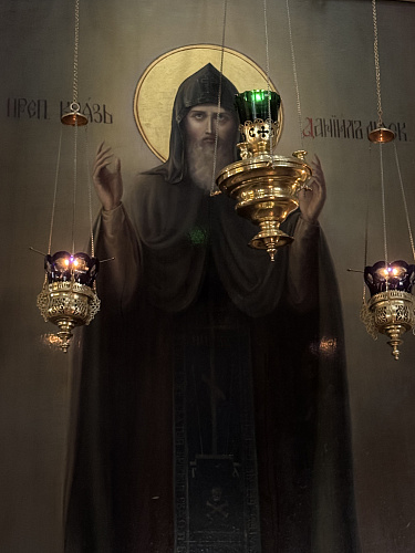 икона святого и благоверного князя даниила московского