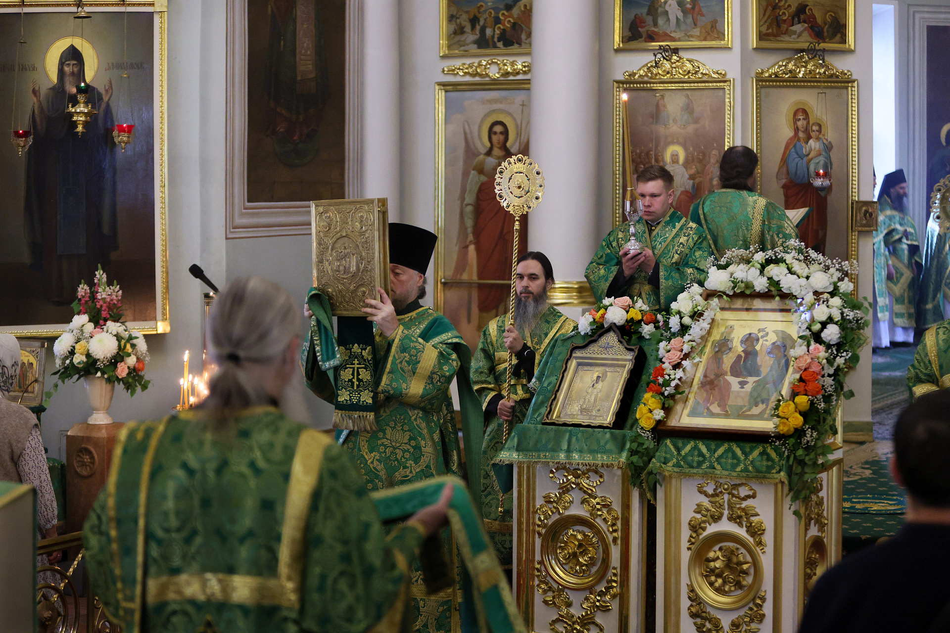В день памяти святителя Алексия Московского в обители князя Даниила прошли торжественные богослужения