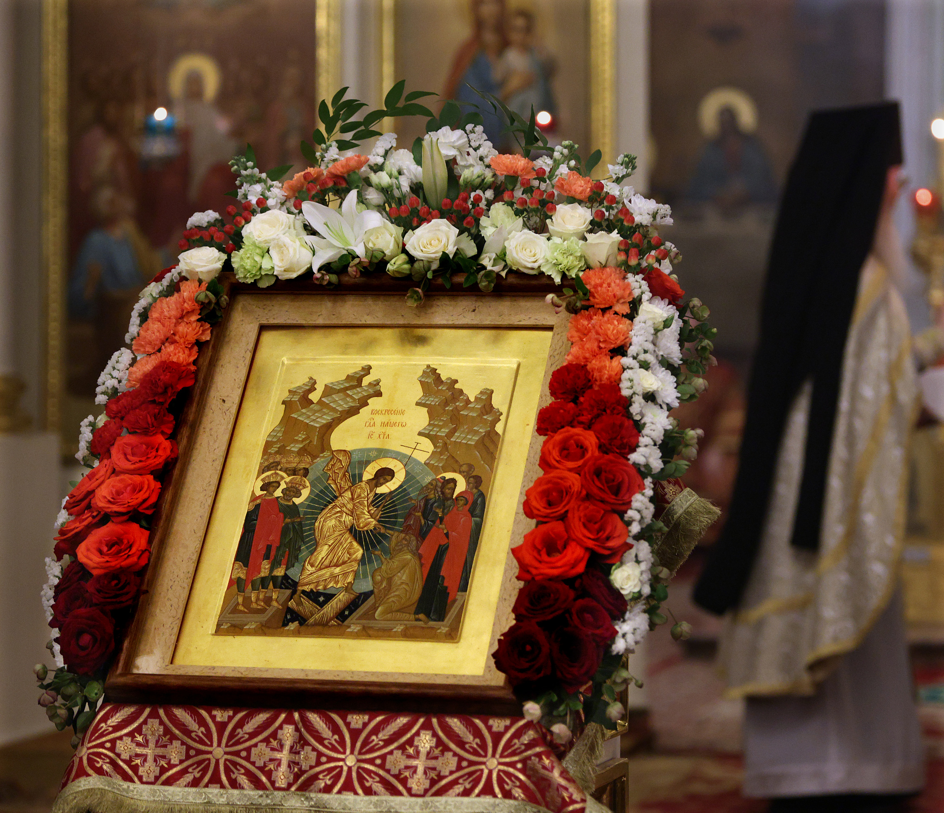 Праздник Светлого Христова Воскресения в Даниловой обители