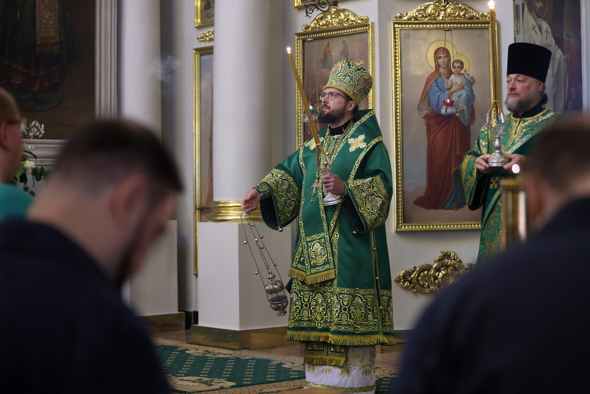 В день памяти святителя Алексия Московского в обители князя Даниила прошли торжественные богослужения