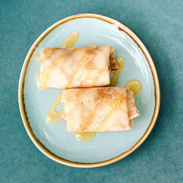 Блинчики с яблоком