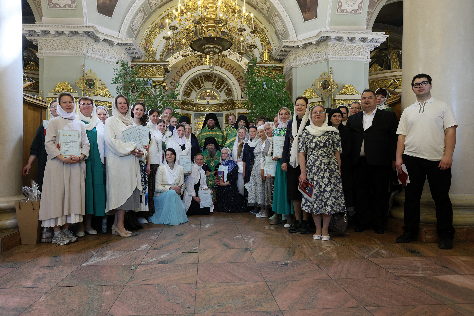 Регентско-певческие курсы при Даниловом монастыре отметили выпускной